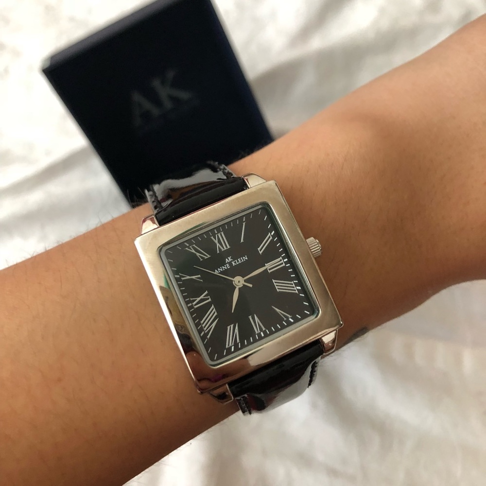 Anne Klein Genuine Leather Watch